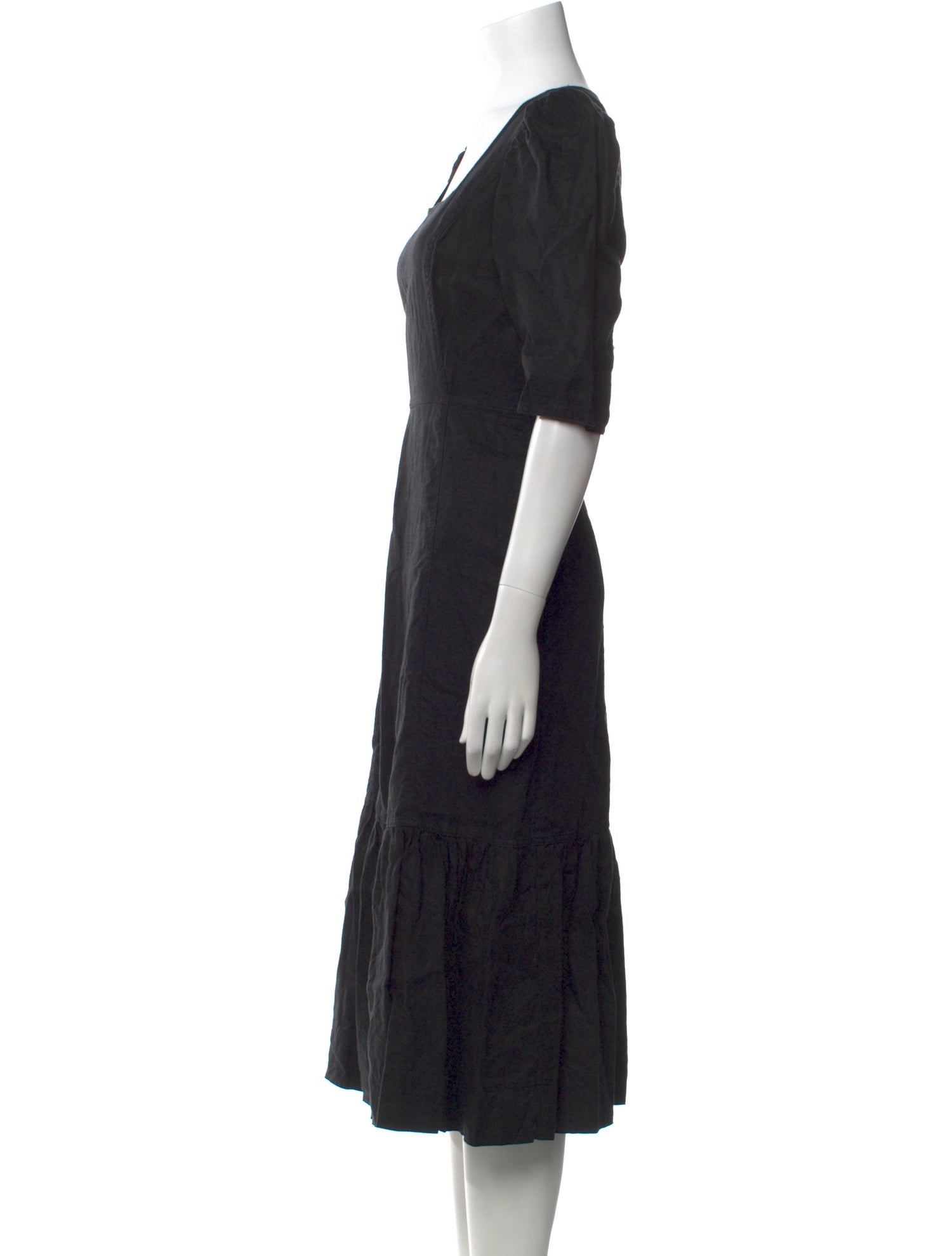 Marie Oliver Printed Midi Length Dress