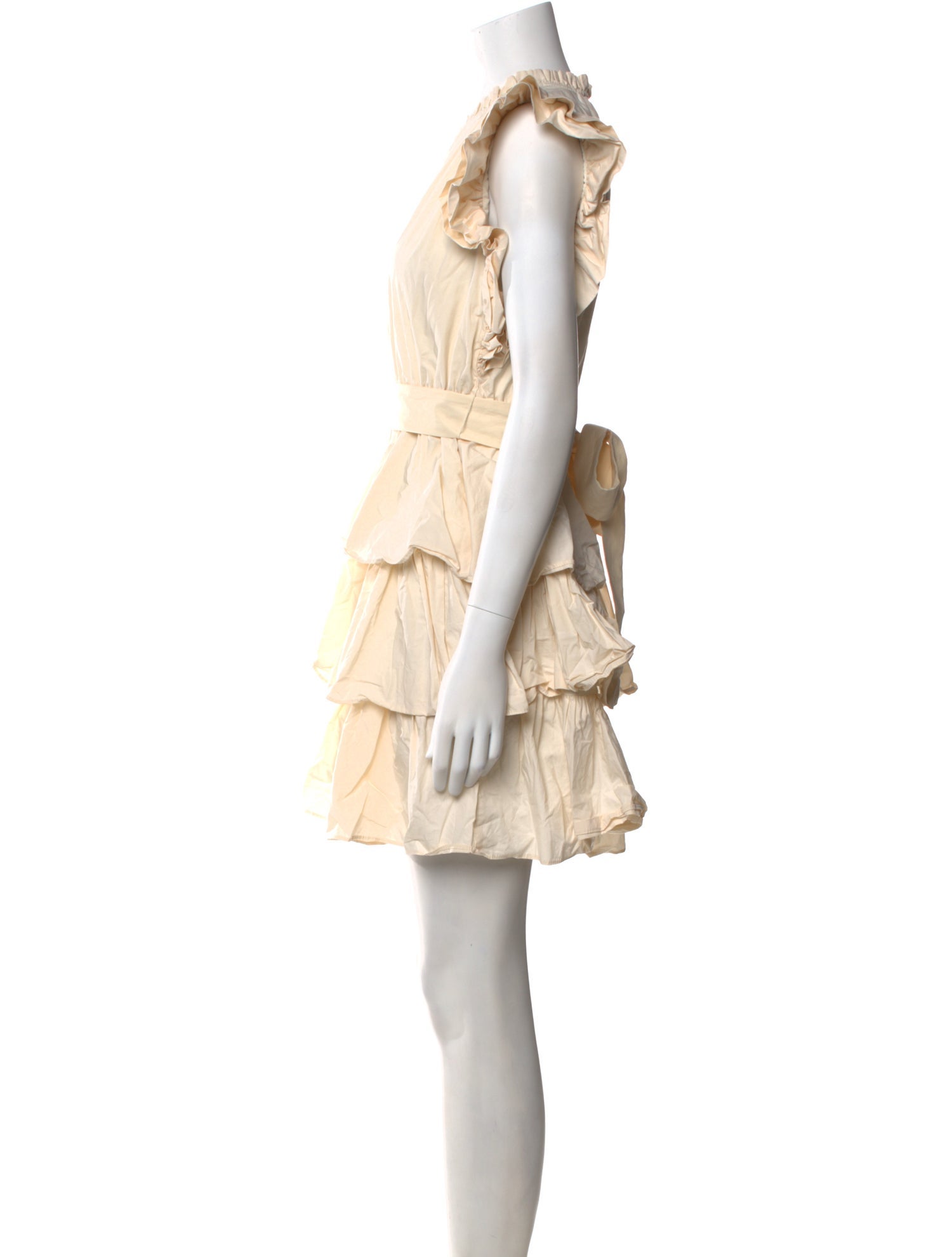 Marie Oliver V-Neck Mini Dress