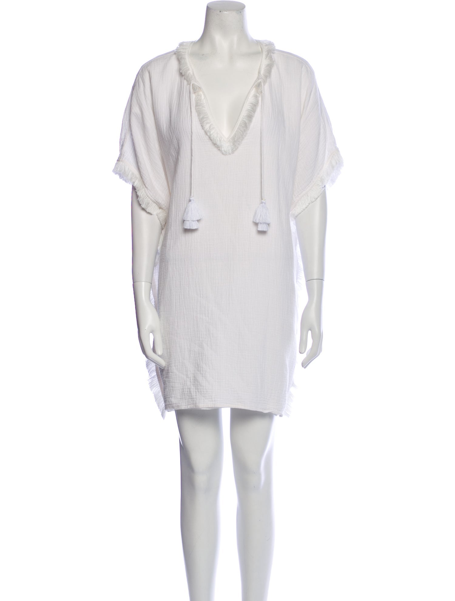 Marie Oliver V-Neck Mini Dress