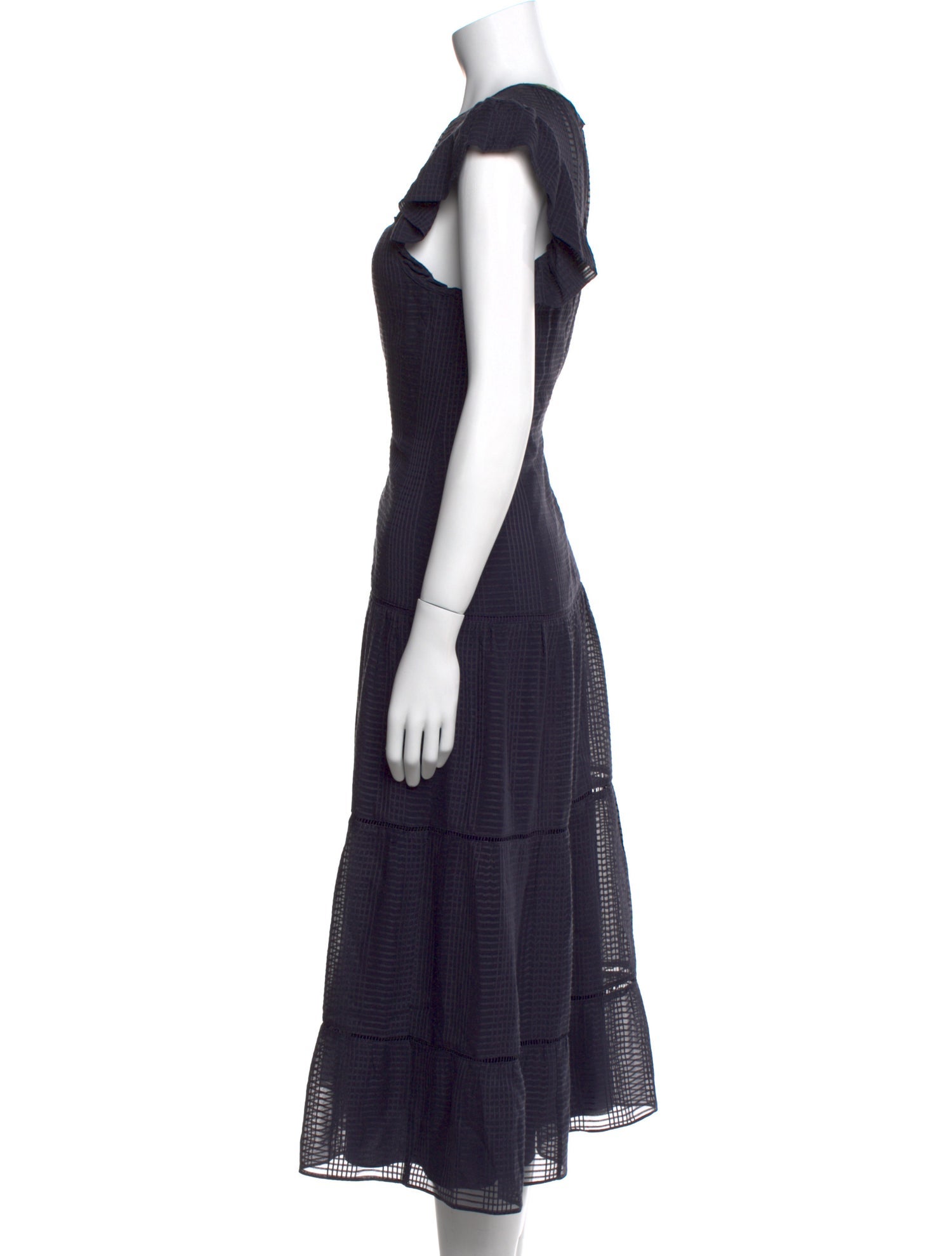 Marie Oliver Silk Long Dress
