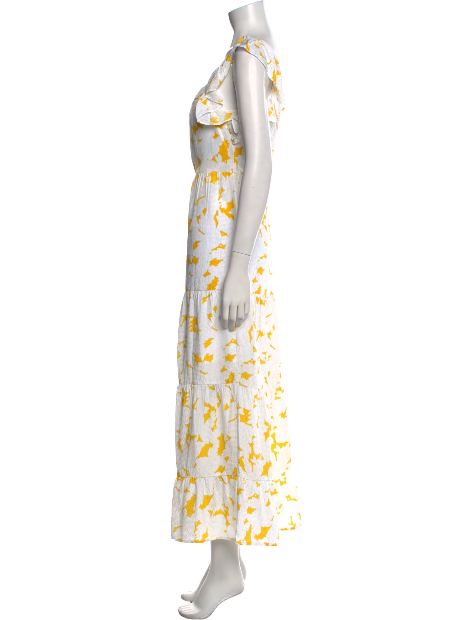 Marie Oliver Silk Long Dress