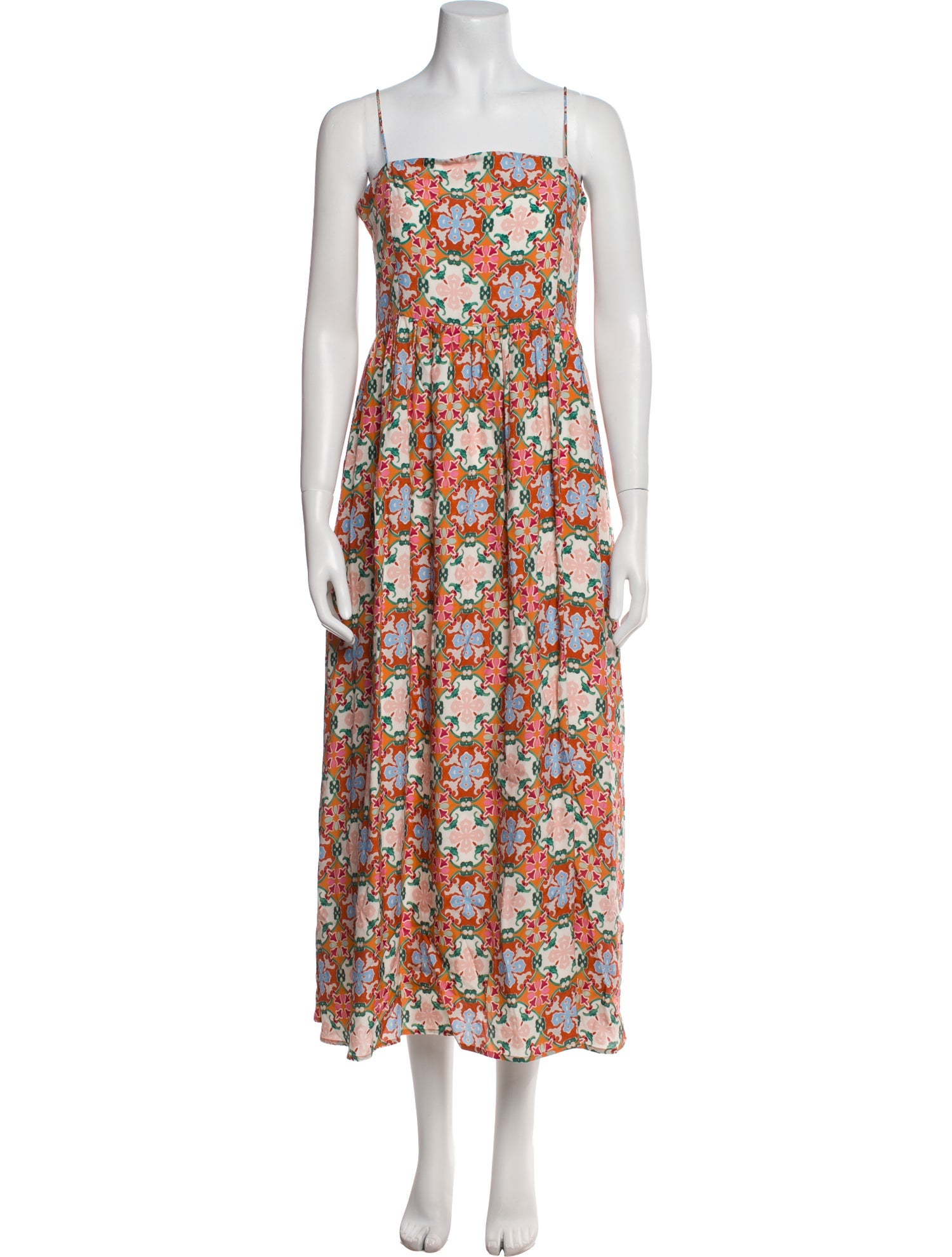 Marie Oliver Silk Long Dress