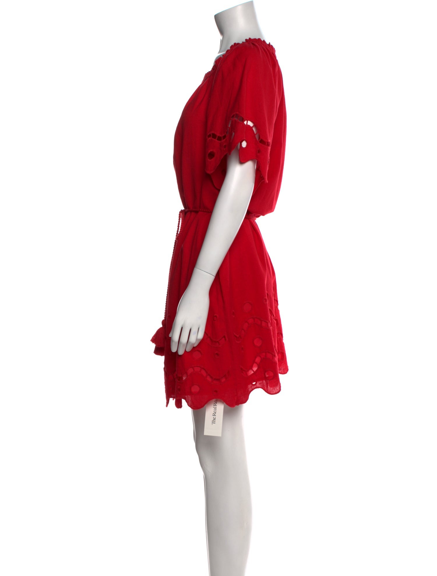 Marie Oliver Scoop Neck Mini Dress