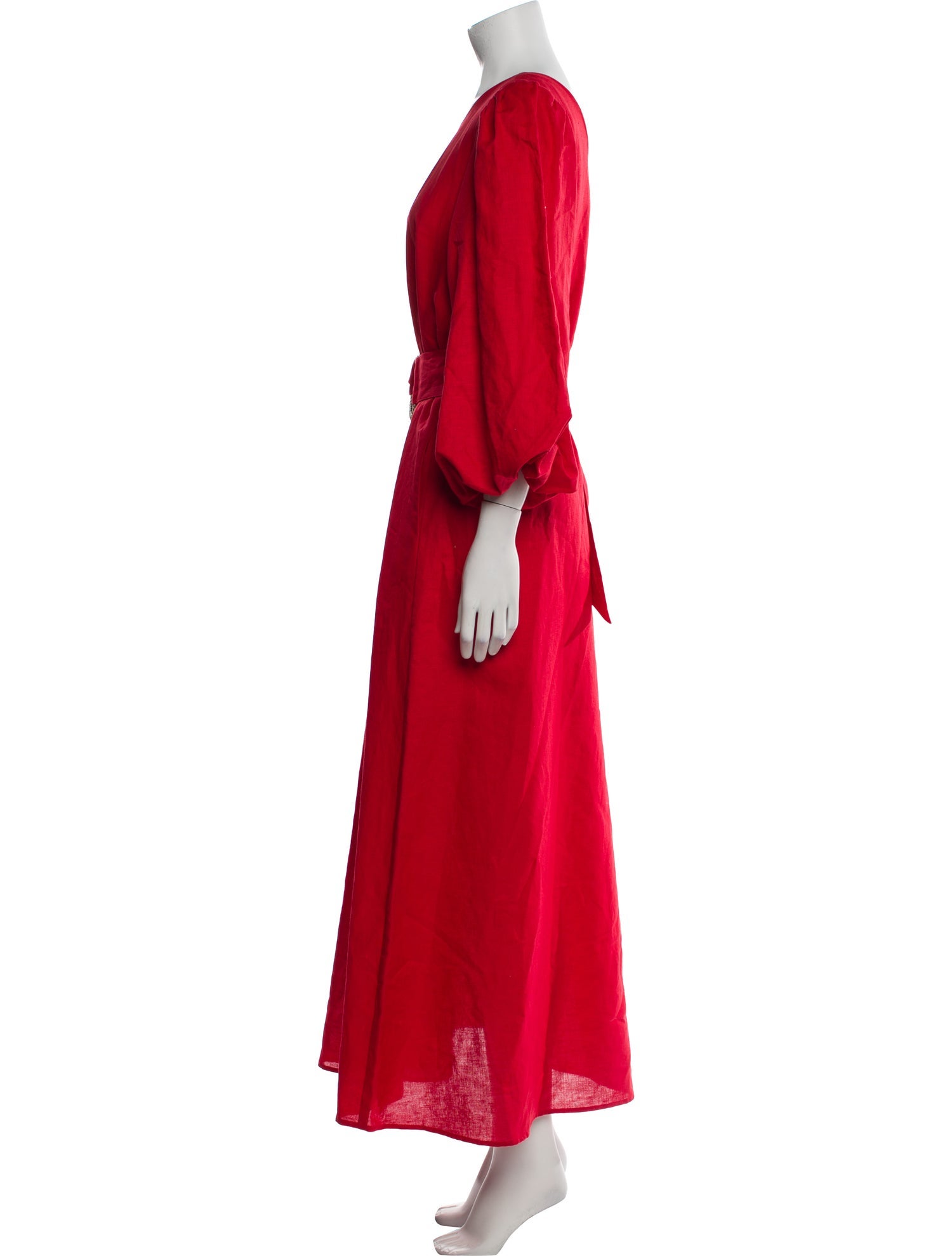 Marie Oliver Linen Long Dress