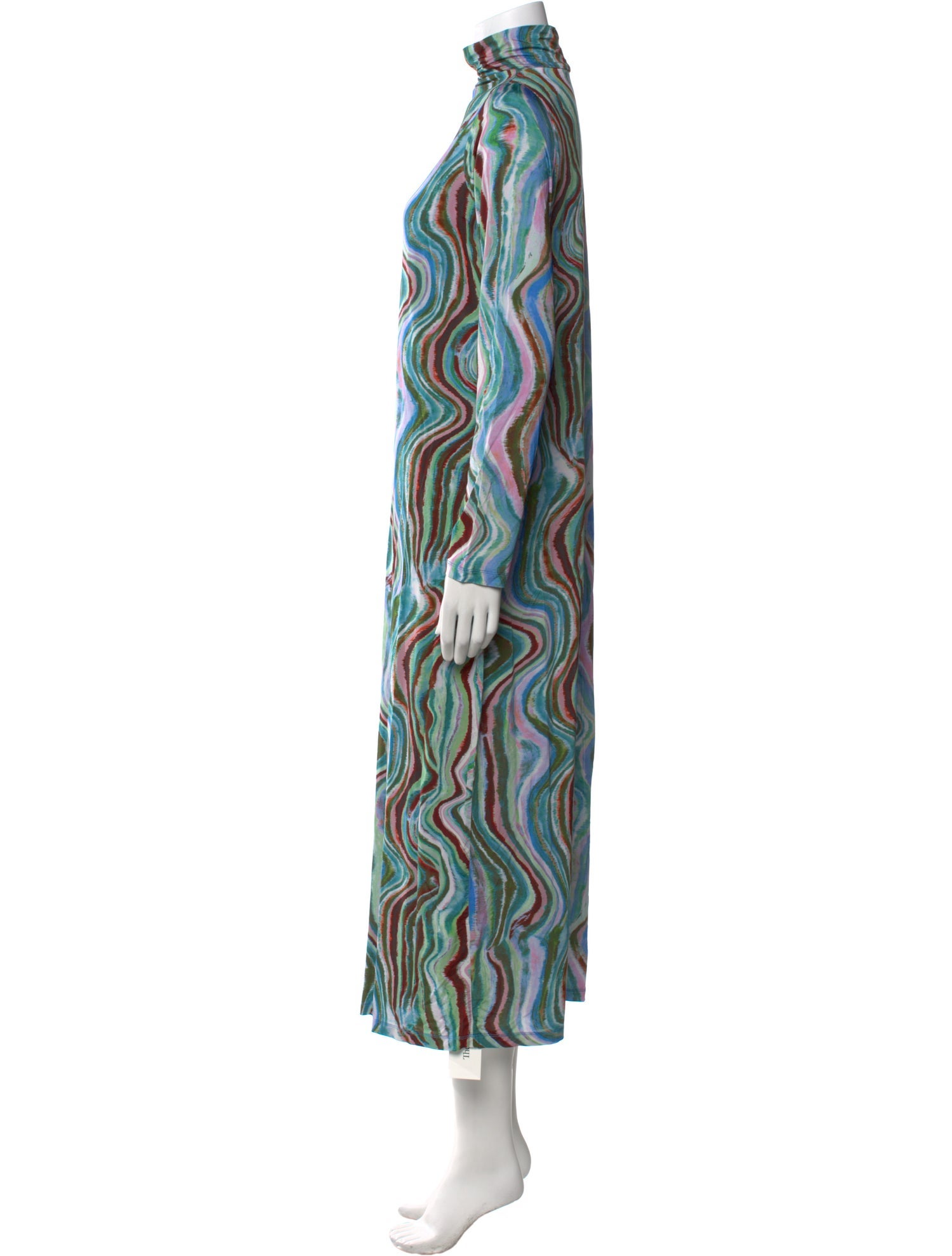 Marie Oliver Printed Long Dress