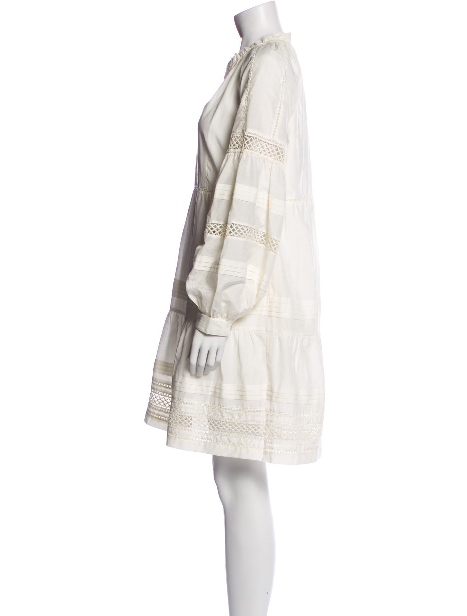 Marie Oliver V-Neck Mini Dress