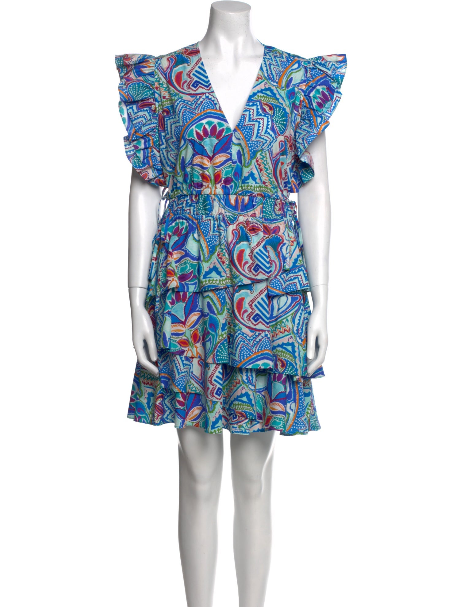 Marie Oliver Printed Mini Dress