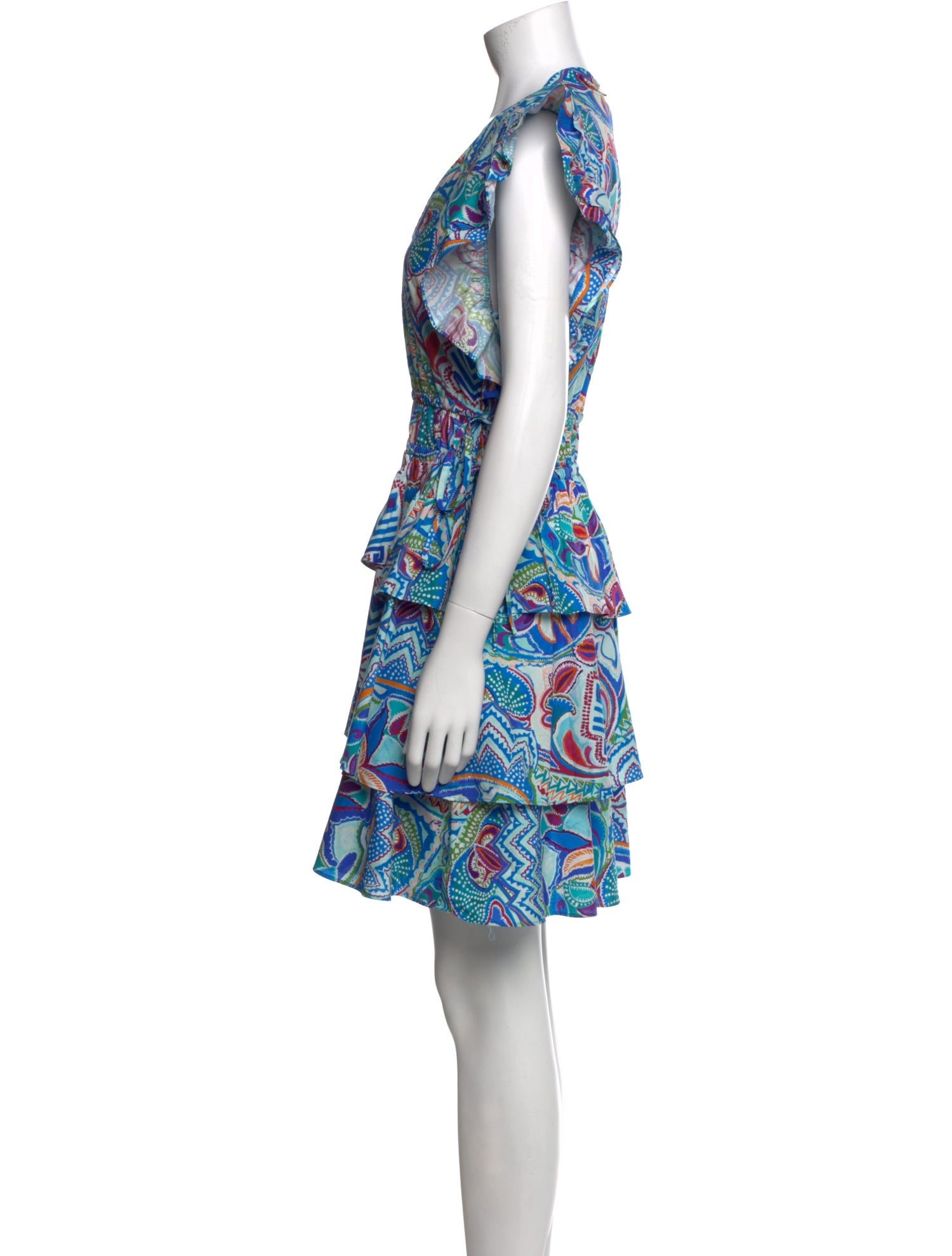 Marie Oliver Printed Mini Dress