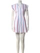 Marie Oliver Striped Mini Dress
