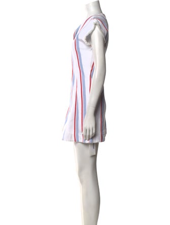 Marie Oliver Striped Mini Dress
