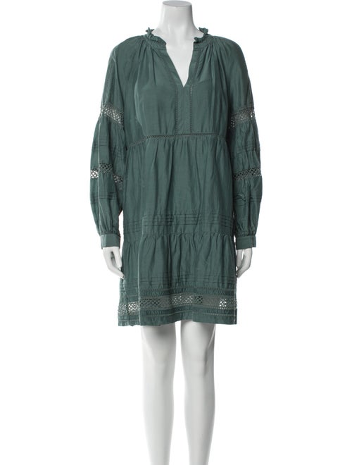 Marie Oliver V-Neck Mini Dress