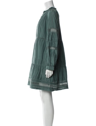 Marie Oliver V-Neck Mini Dress