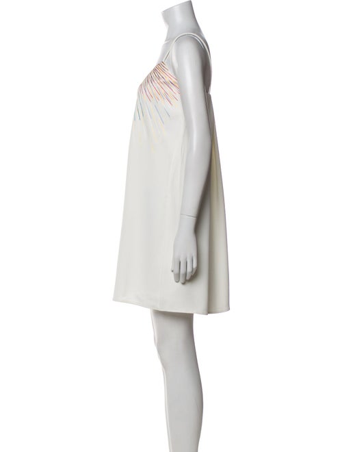 Marie Oliver V-Neck Mini Dress