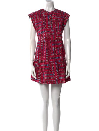 Marie Oliver Printed Mini Dress