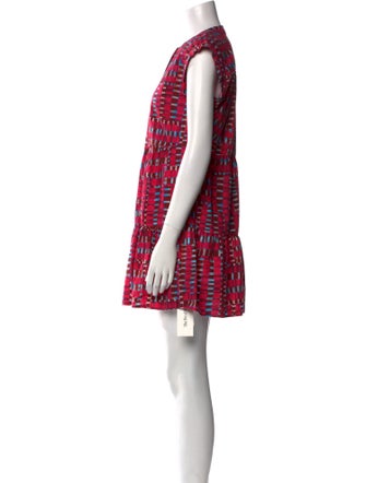 Marie Oliver Printed Mini Dress