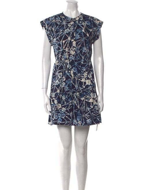 Marie Oliver Floral Print Mini Dress