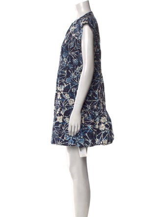 Marie Oliver Floral Print Mini Dress