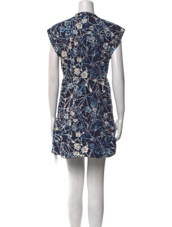 Marie Oliver Floral Print Mini Dress