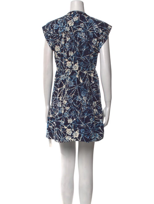 Marie Oliver Floral Print Mini Dress