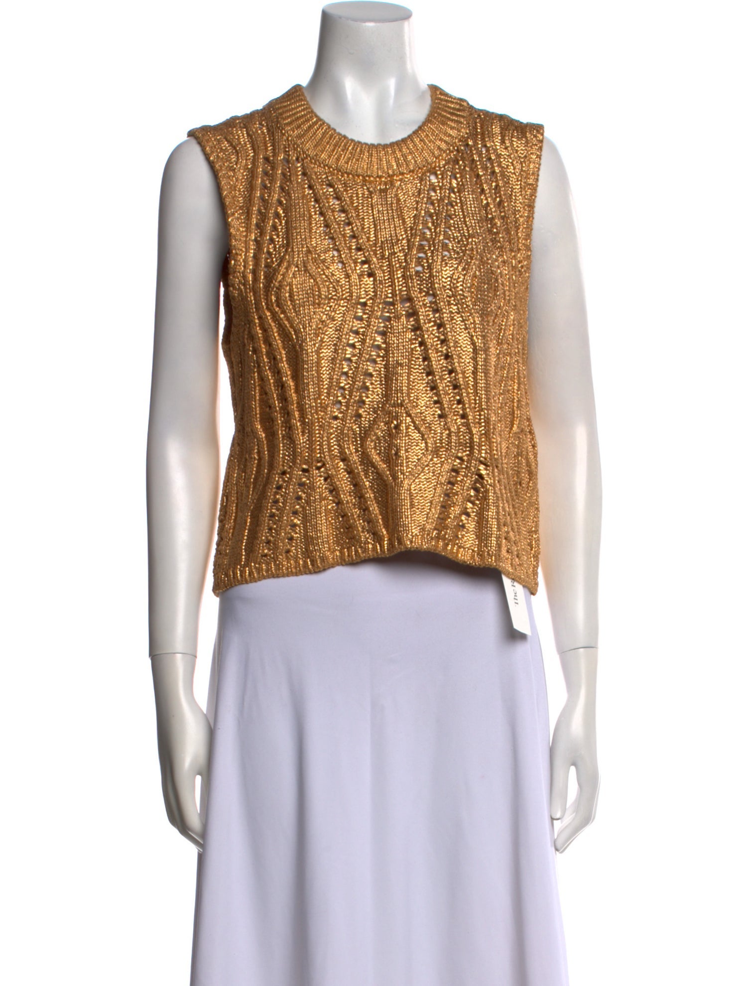 Marie Oliver Printed Crew Neck Sweater w/ Tags