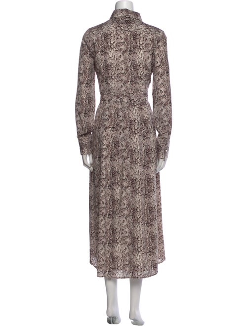 Marie Oliver Silk Long Dress