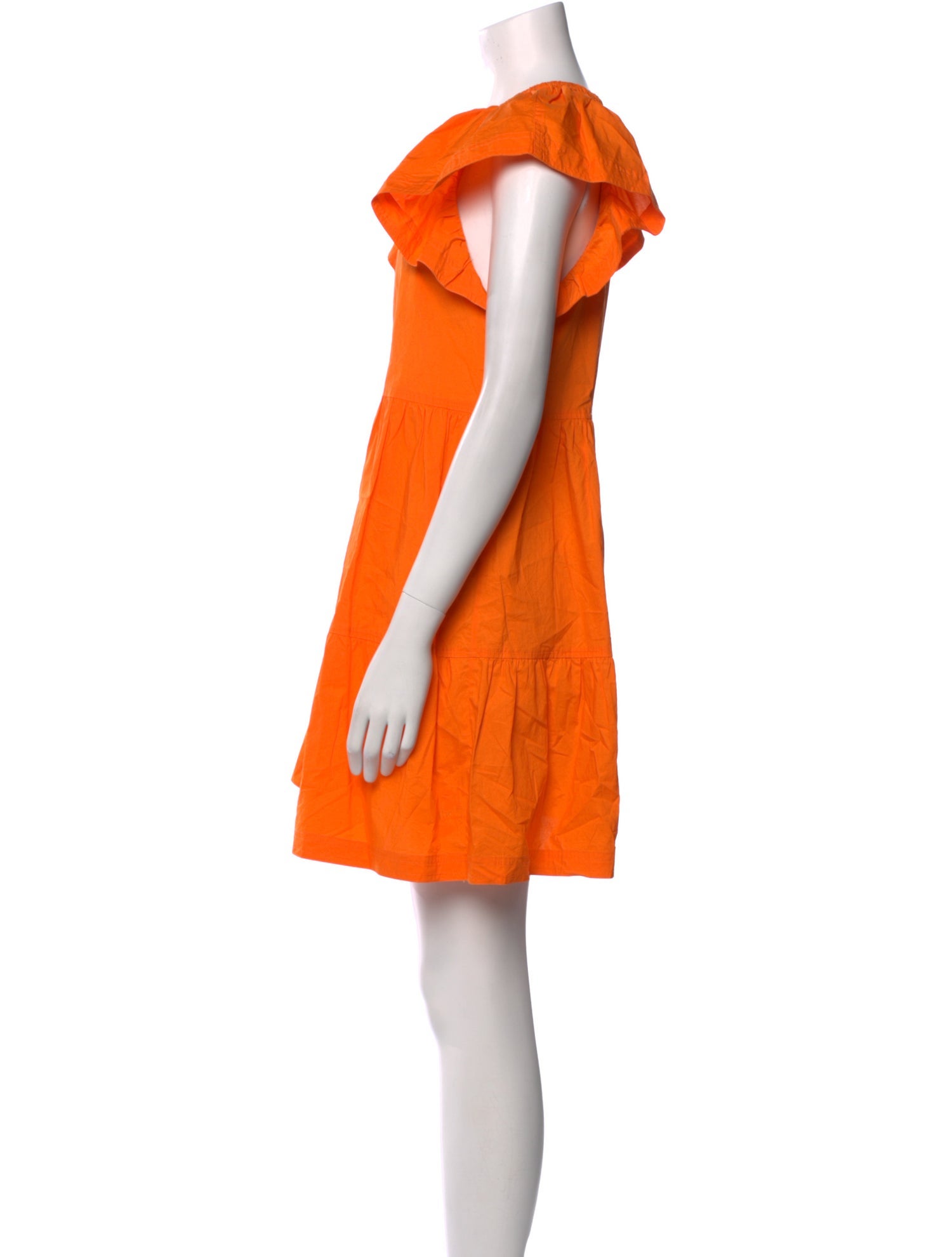 Marie Oliver Crew Neck Mini Dress