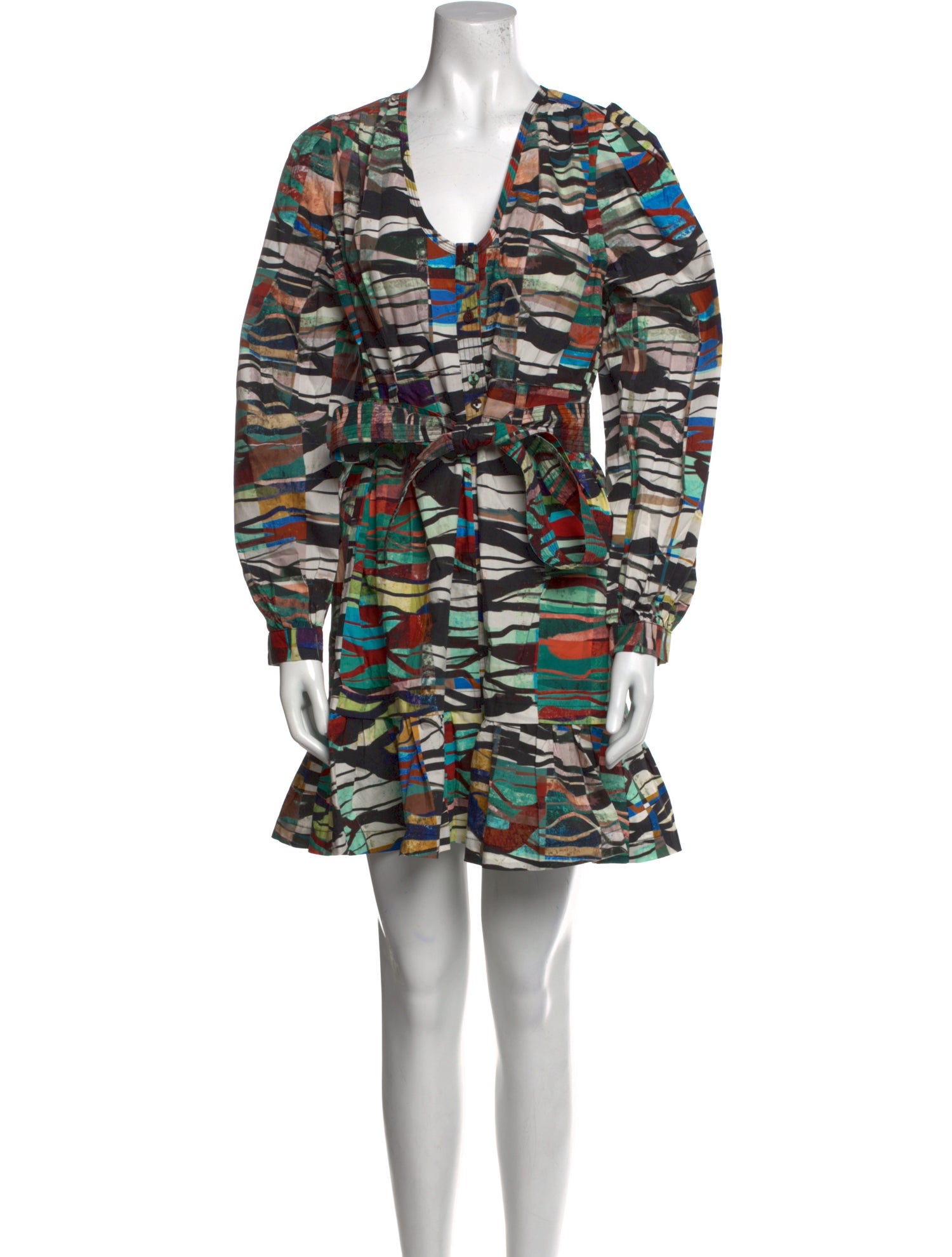 Marie Oliver Printed Mini Dress