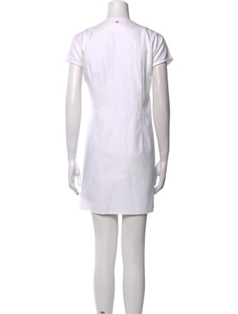 Marie Oliver Scoop Neck Mini Dress