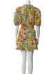 Marie Oliver Floral Print Mini Dress