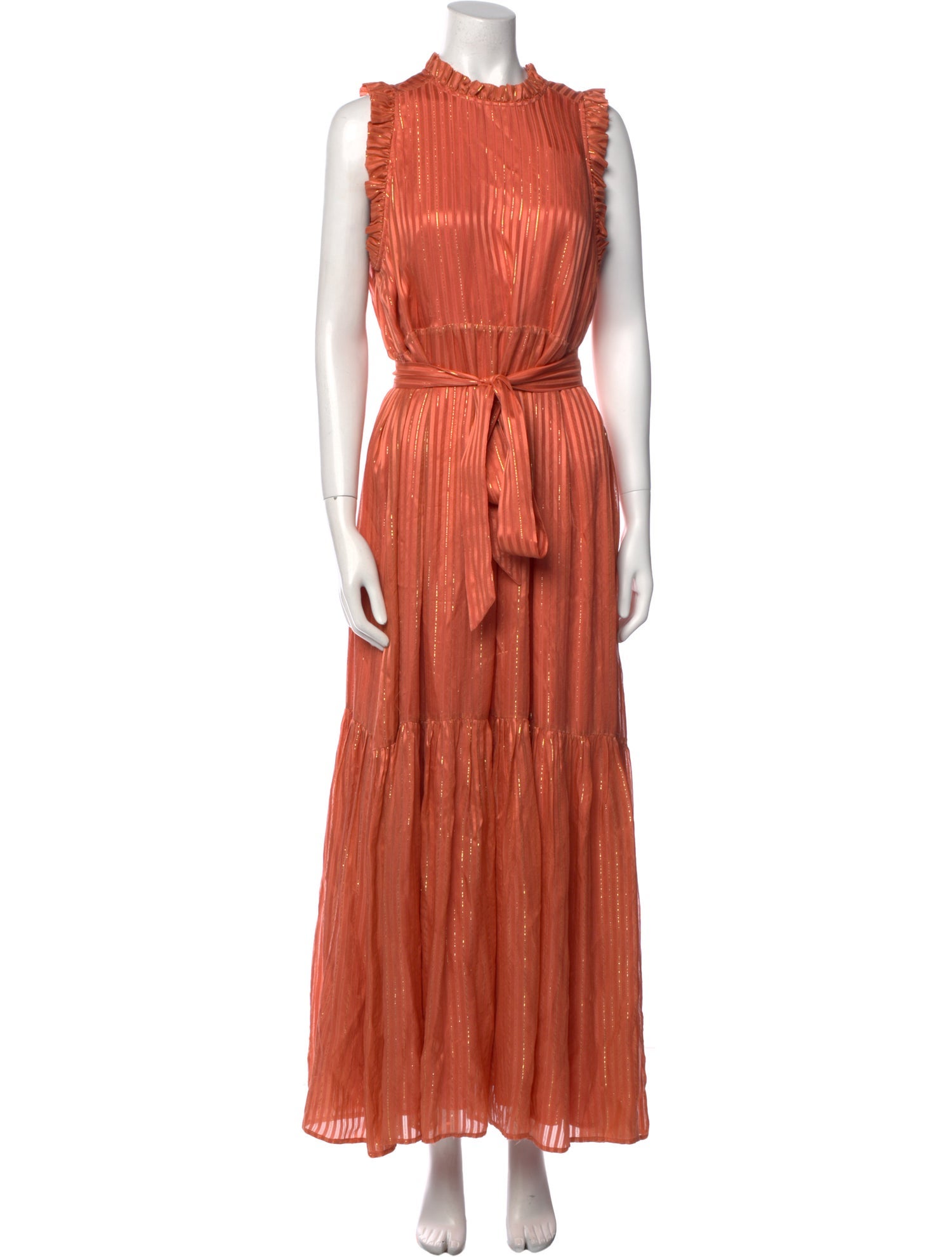 Marie Oliver Silk Long Dress