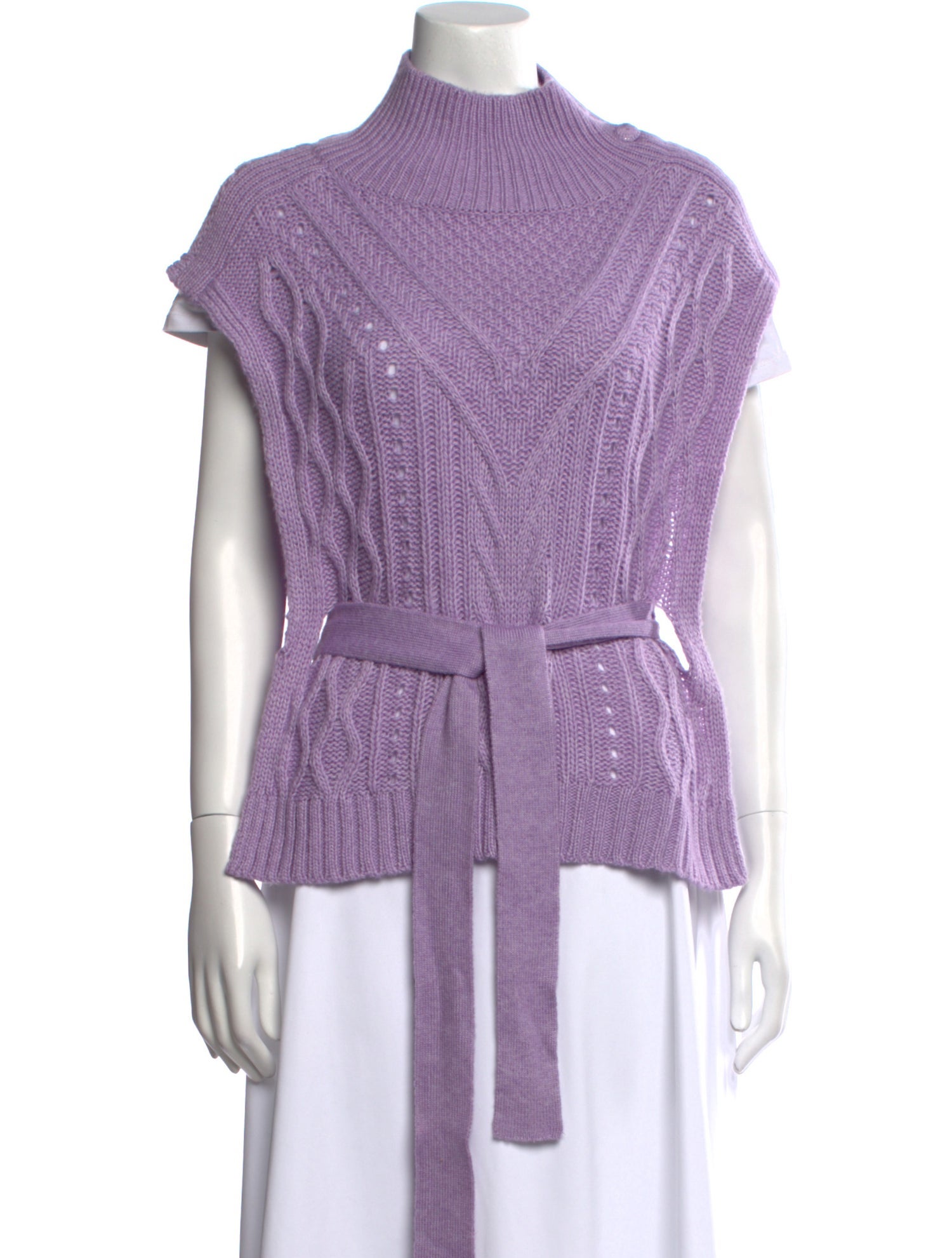 Marie Oliver Wool Mock Neck Sweater