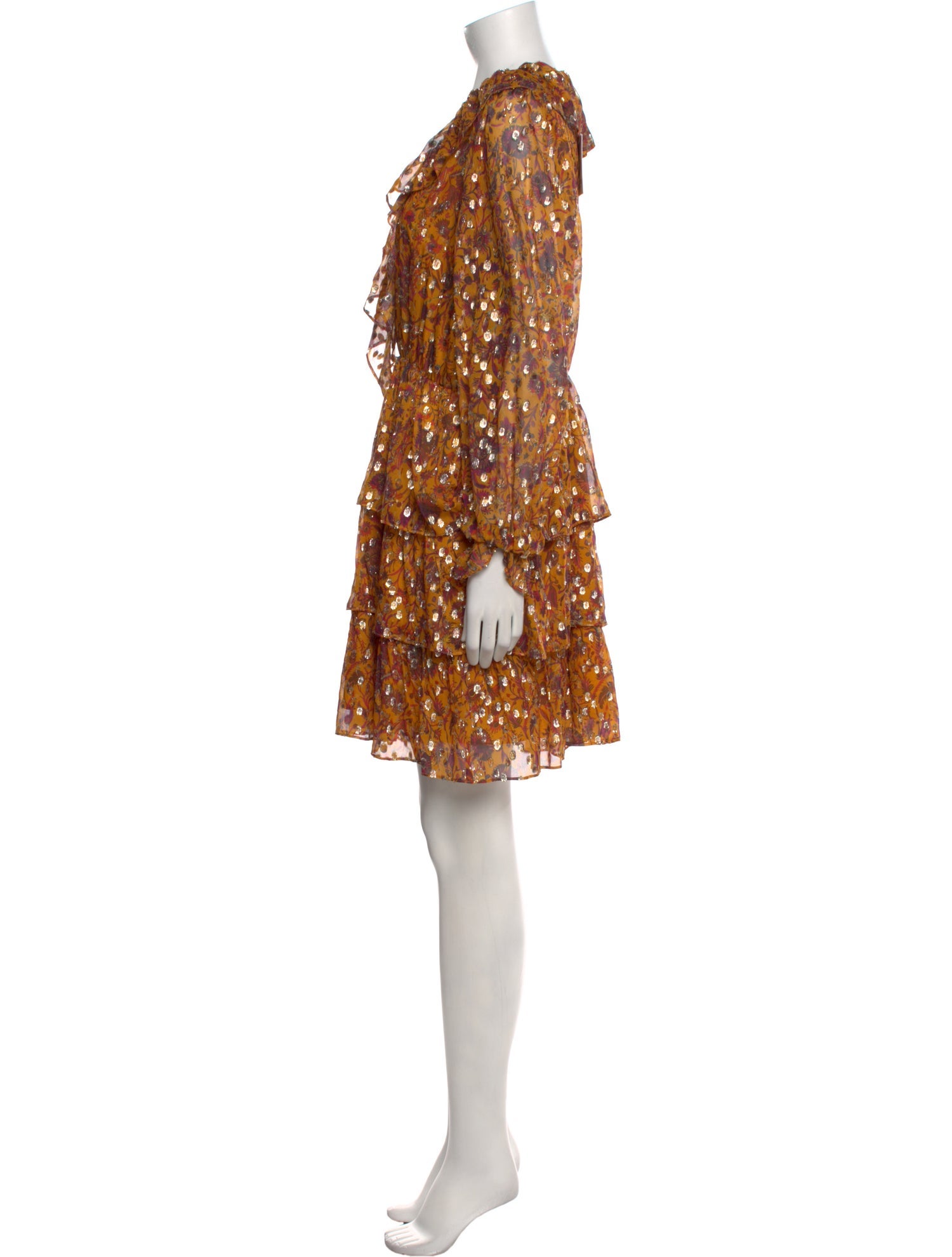 Marie Oliver Silk Mini Dress