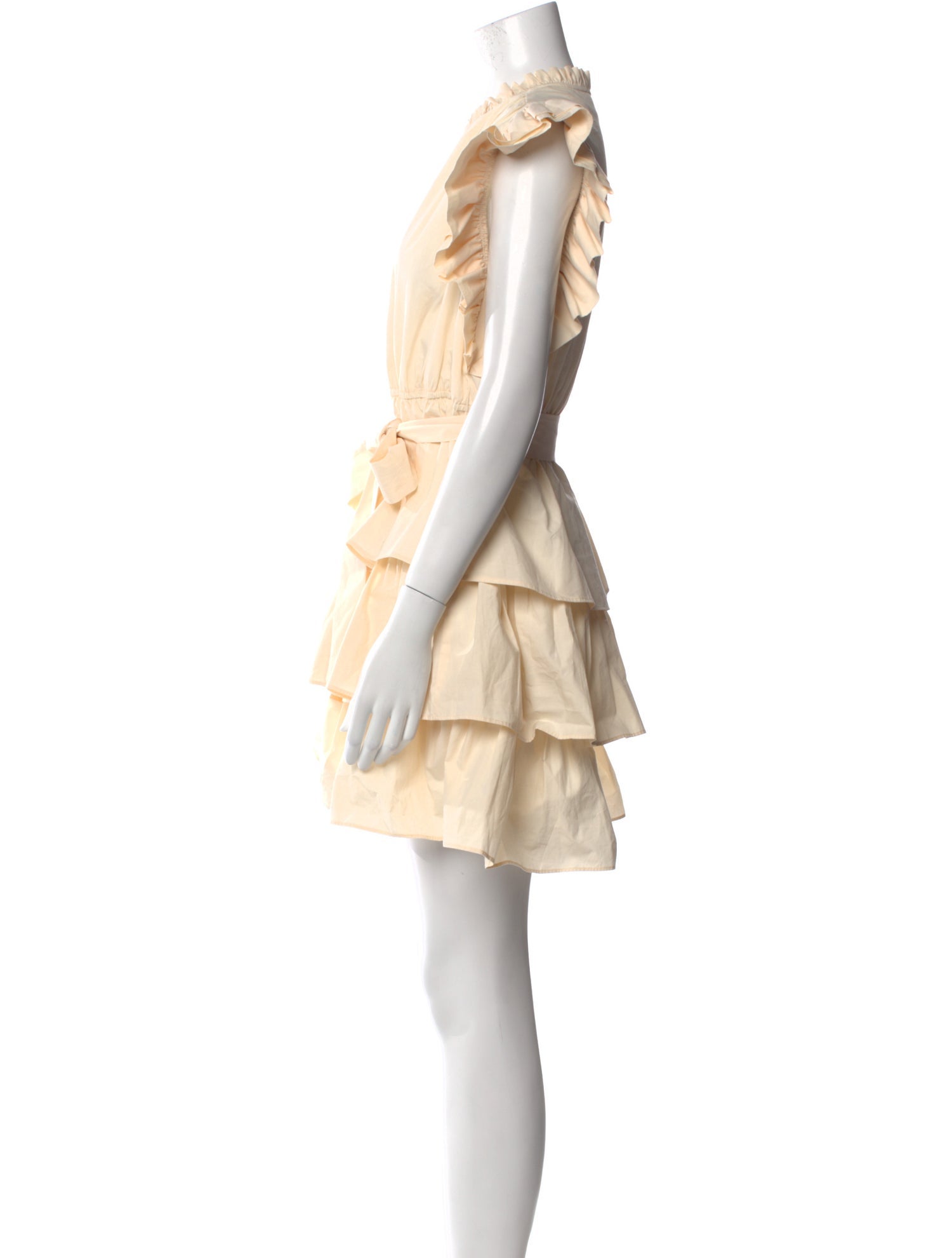 Marie Oliver V-Neck Mini Dress