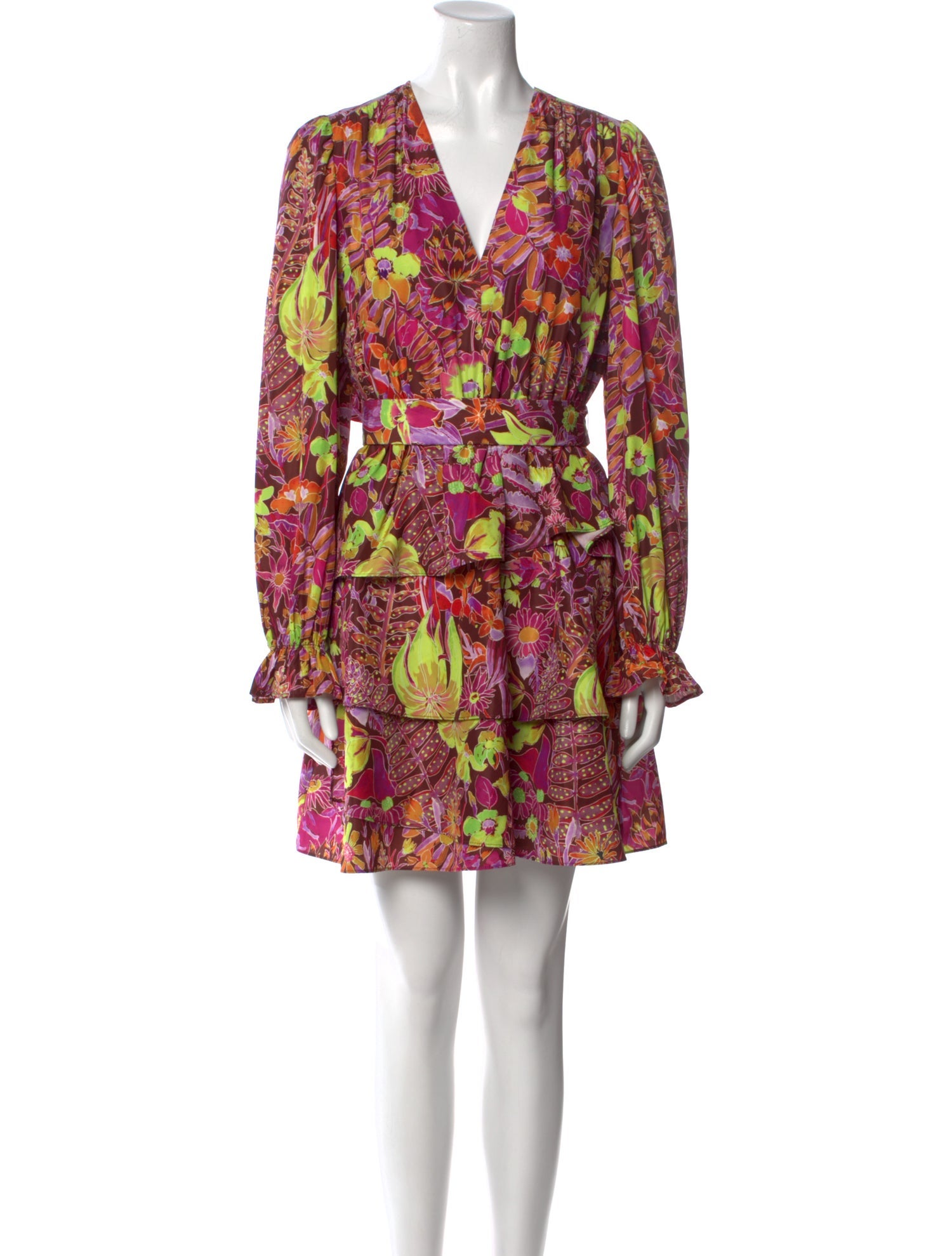 Marie Oliver Printed Mini Dress