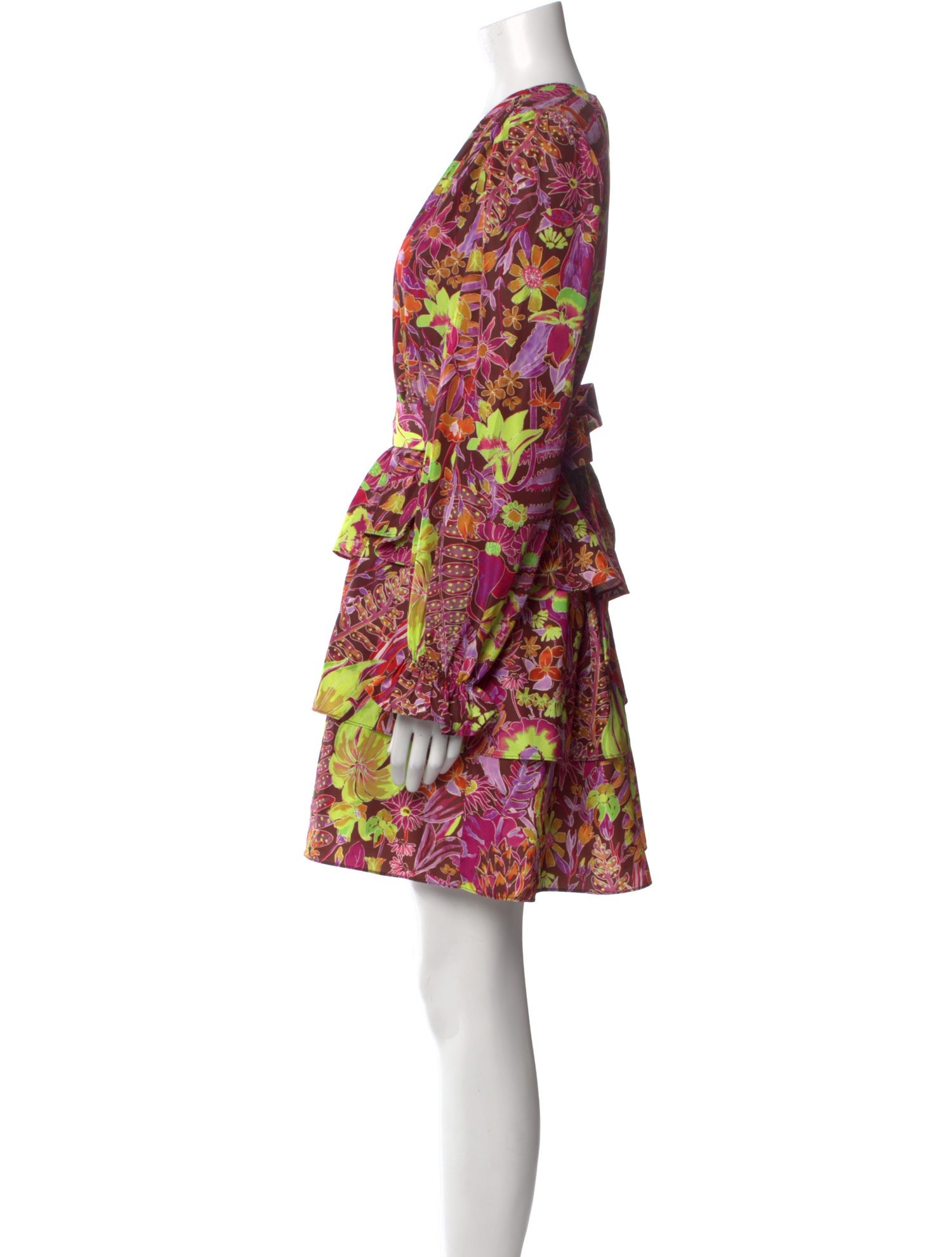 Marie Oliver Printed Mini Dress