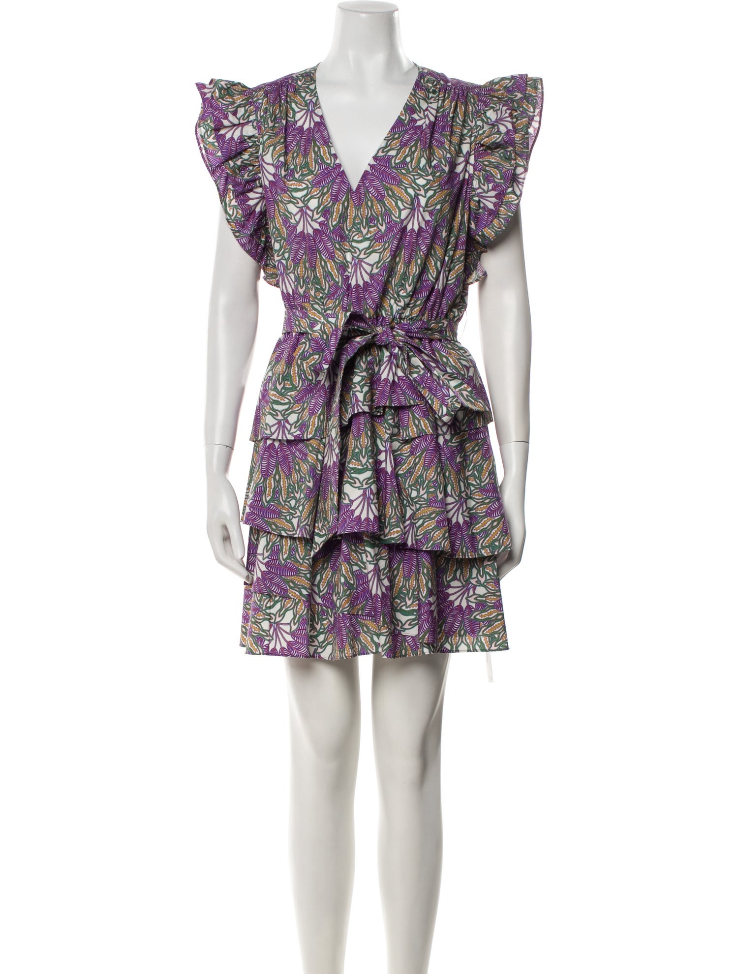 Marie Oliver Printed Mini Dress