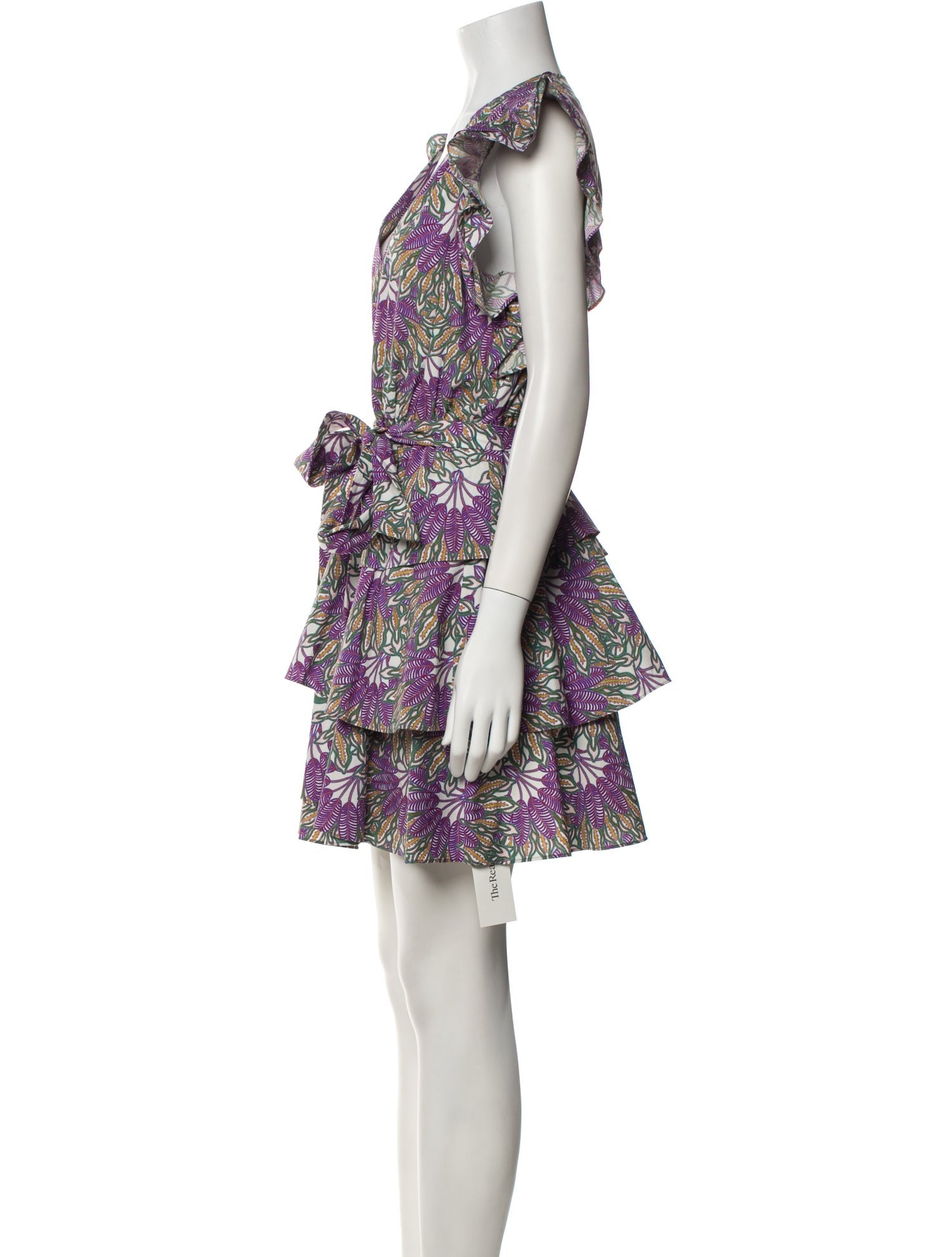 Marie Oliver Printed Mini Dress
