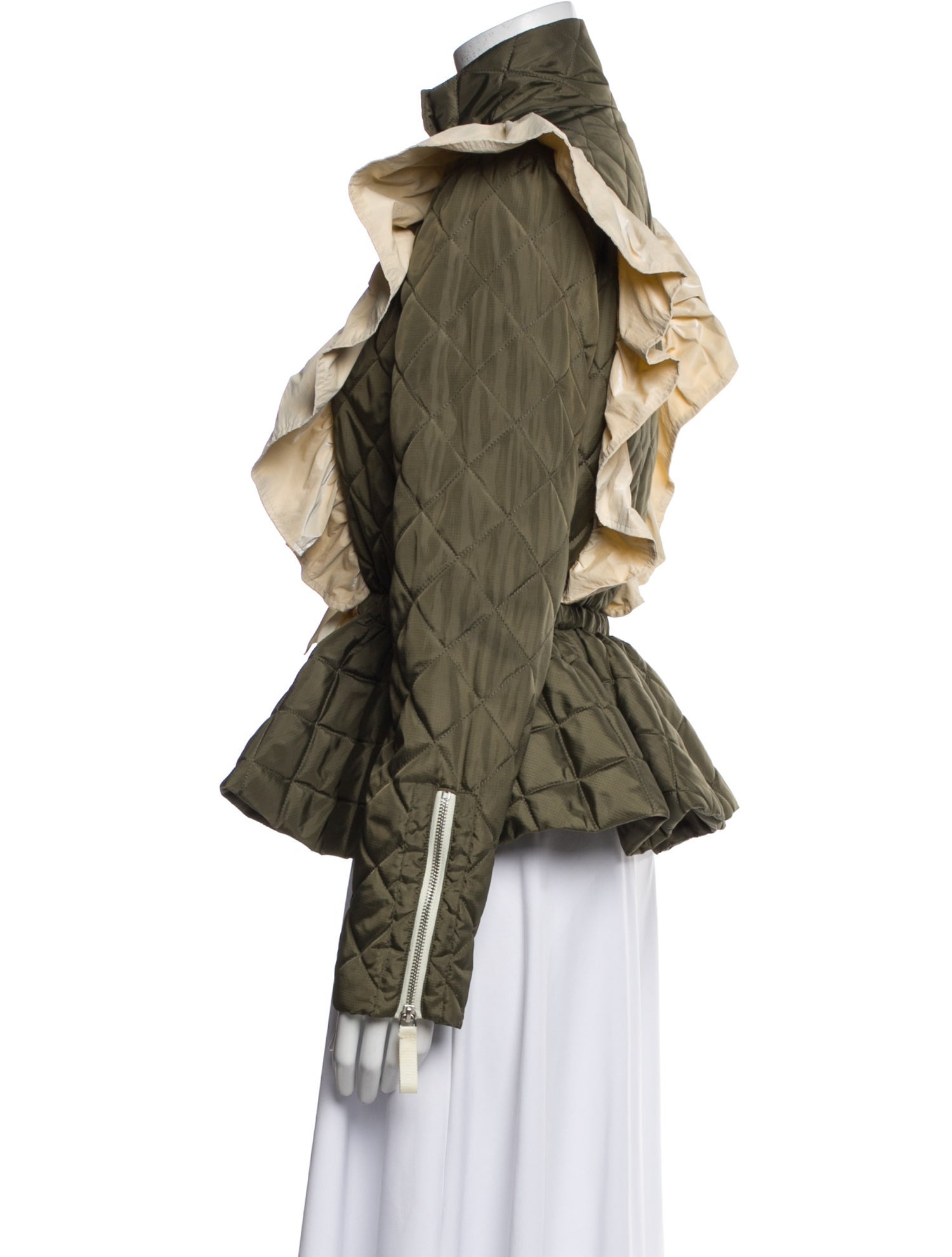 Marie Oliver Plaid Print Utility Jacket