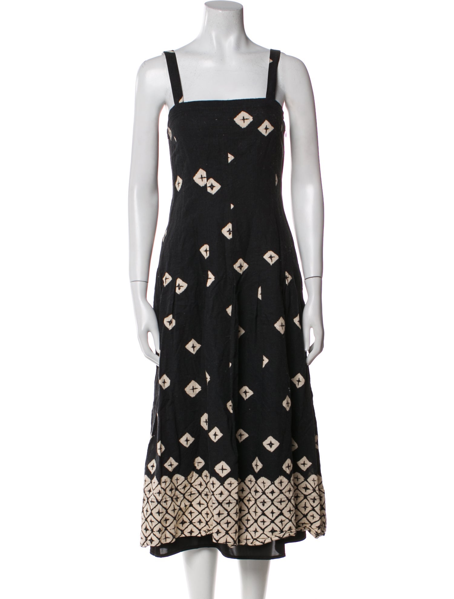 Marie Oliver Printed Midi Length Dress