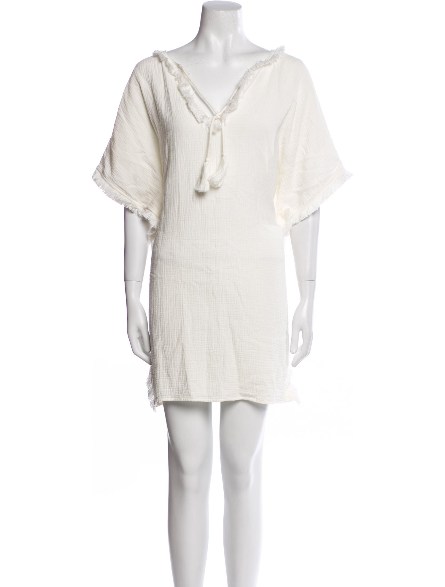 Marie Oliver V-Neck Mini Dress