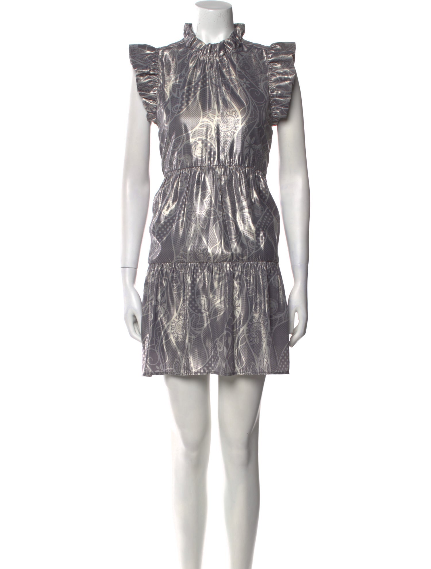 Marie Oliver Printed Mini Dress w/ Tags