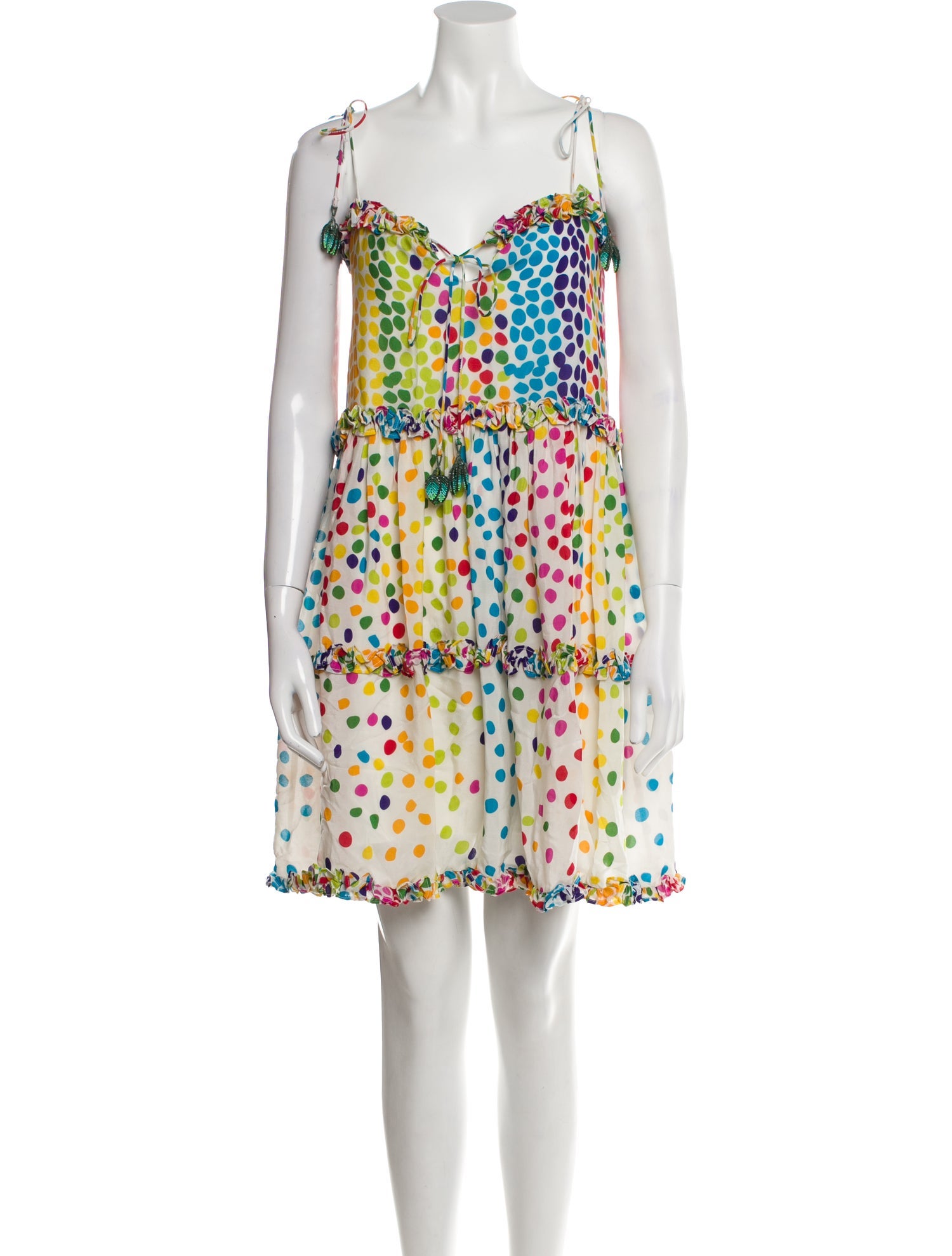 All Things Mochi Silk Mini Dress