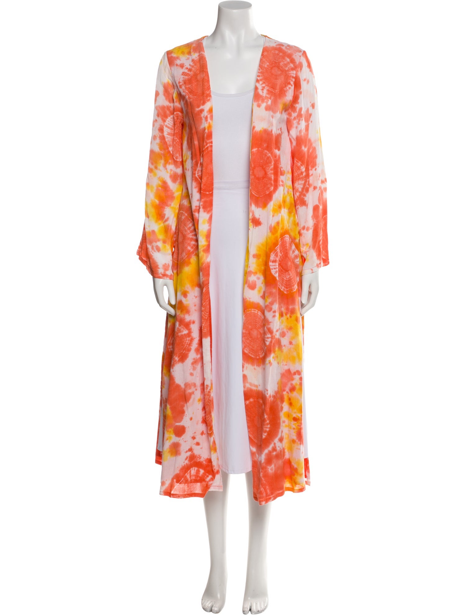 All Things Mochi Tie-Dye Print Robe