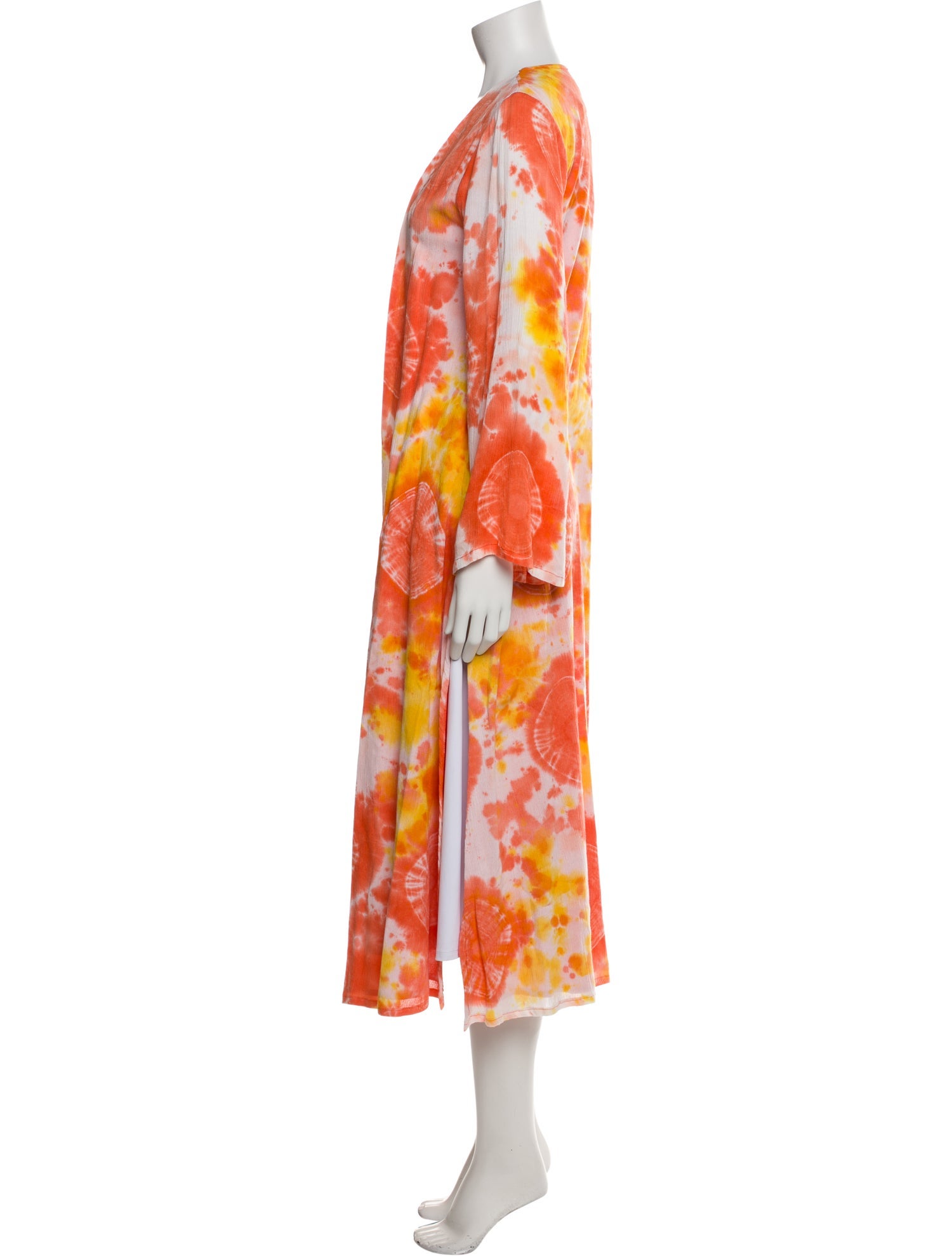 All Things Mochi Tie-Dye Print Robe