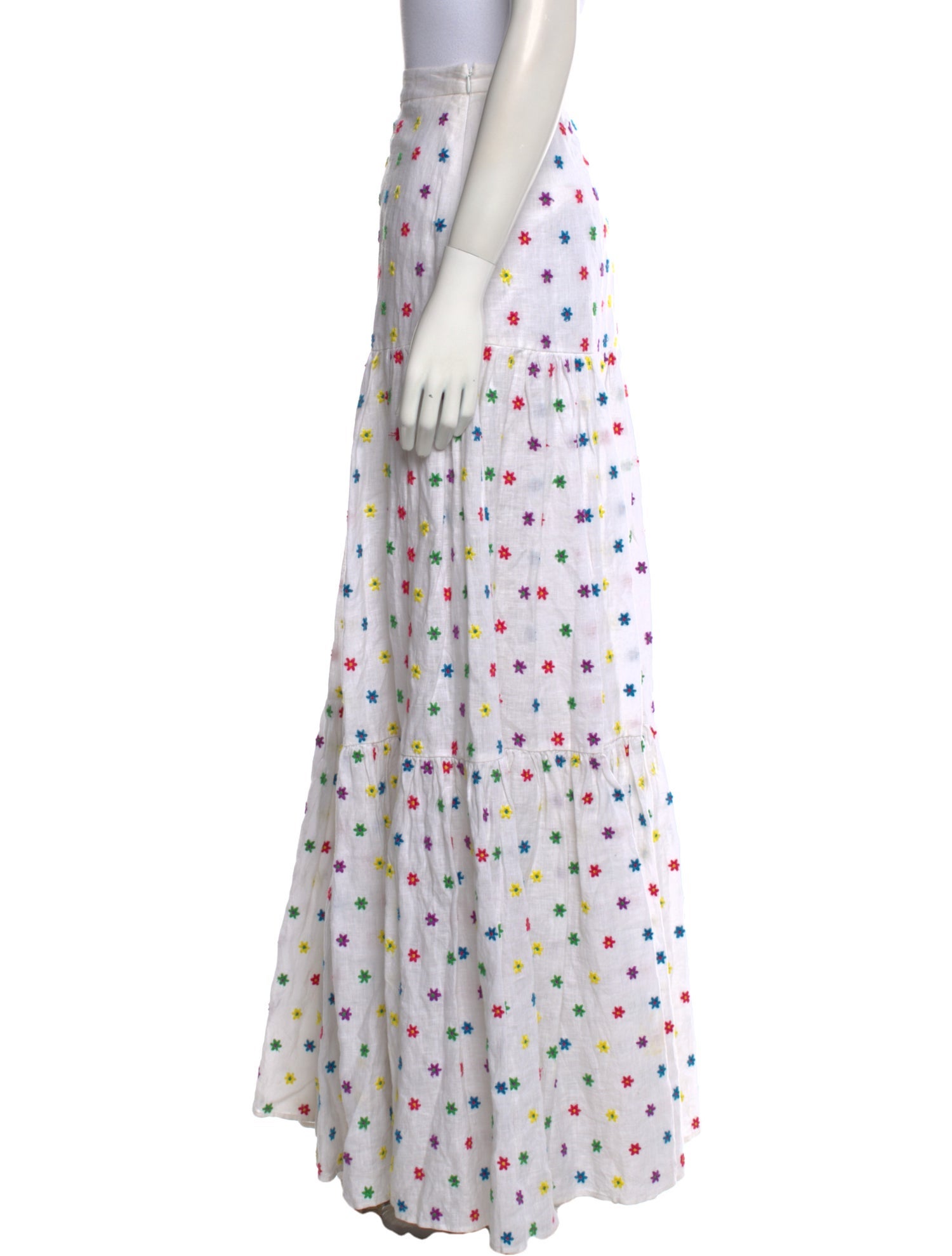 All Things Mochi Linen Long Skirt