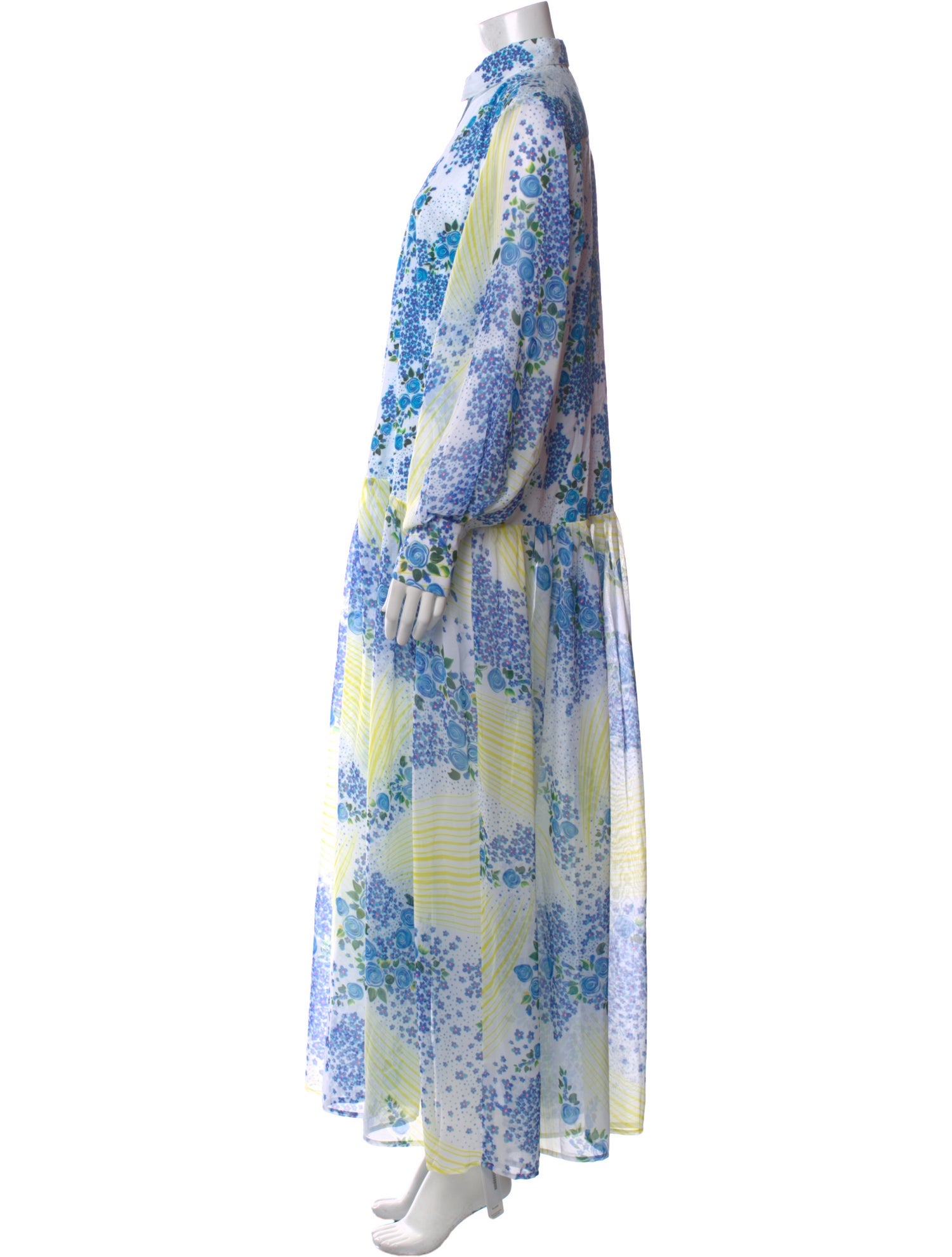 All Things Mochi Printed Long Dress