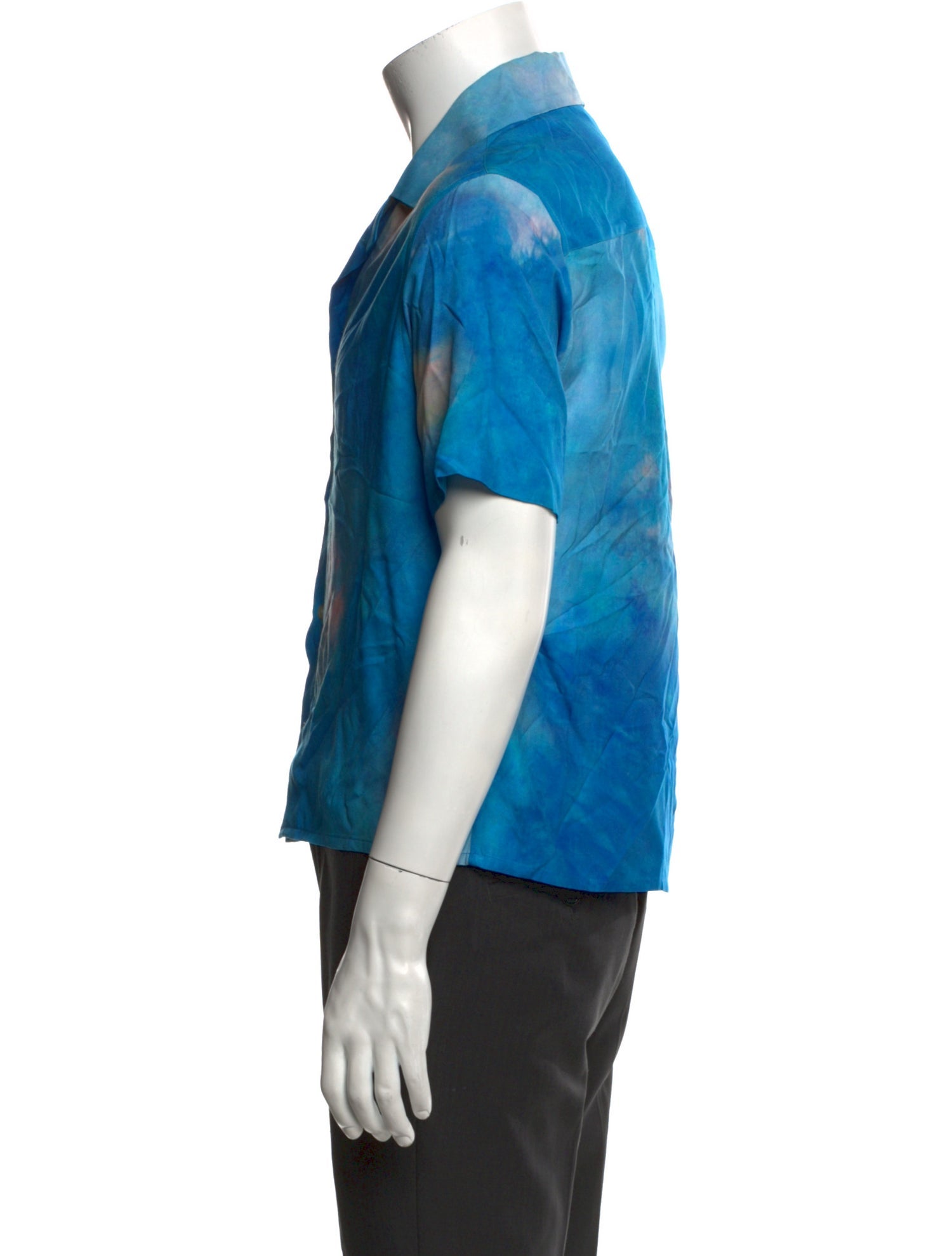 Moné Tie-Dye Print Short Sleeve Shirt