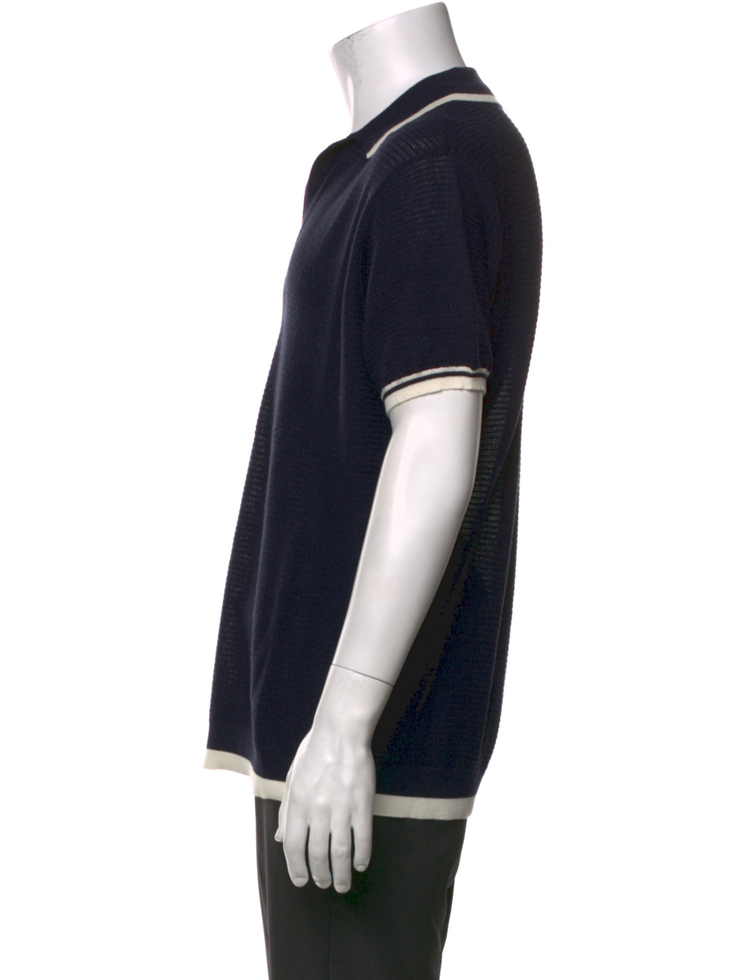 Moné V-Neck Short Sleeve Polo Shirt