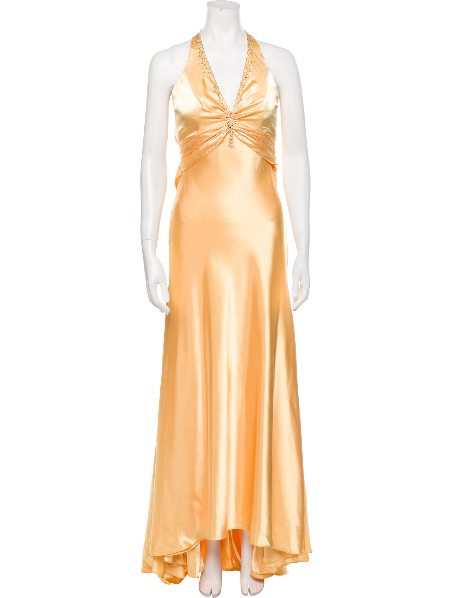 Morilee by Madeline Gardner Halterneck Long Dress