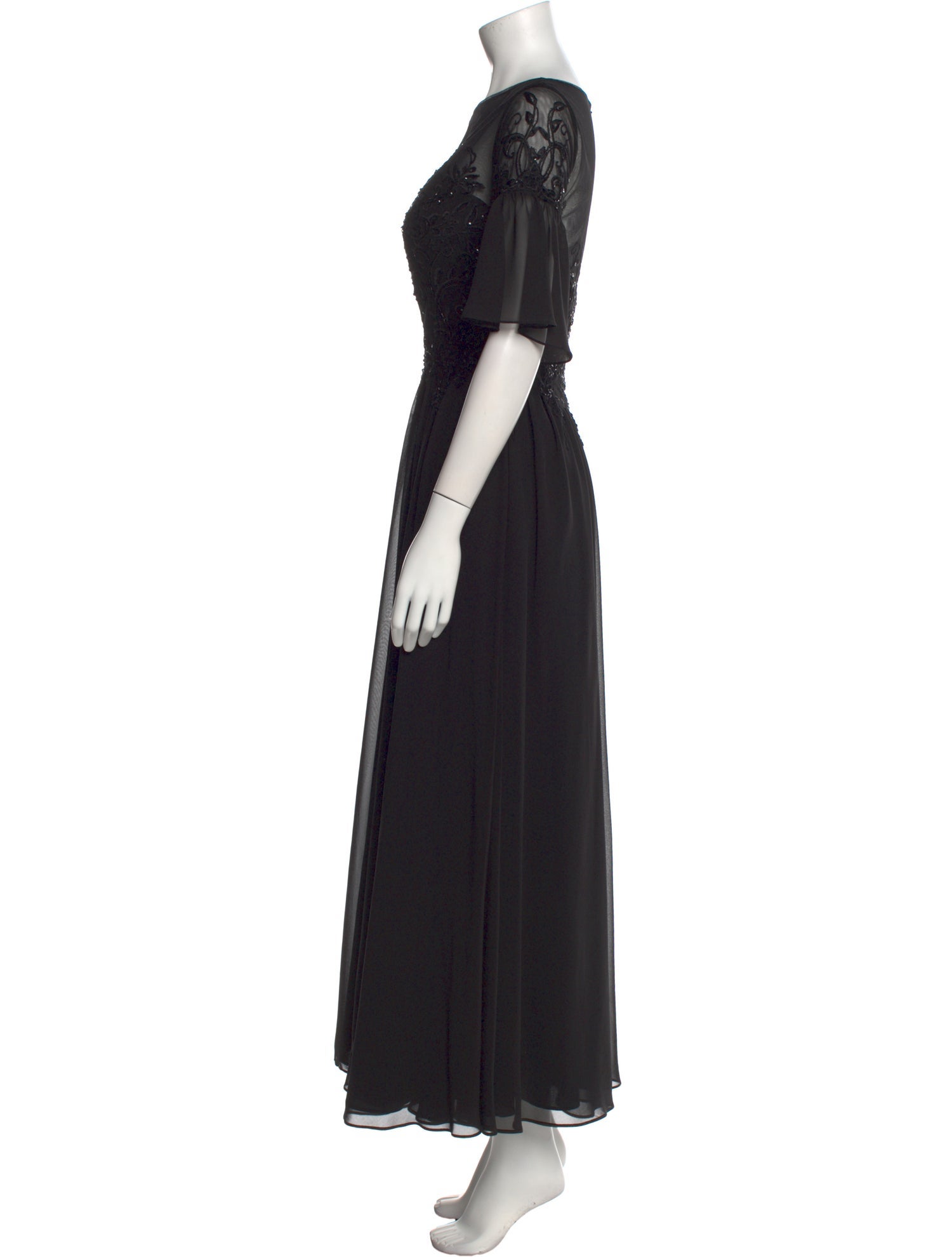 Morilee by Madeline Gardner Crew Neck Long Dress
